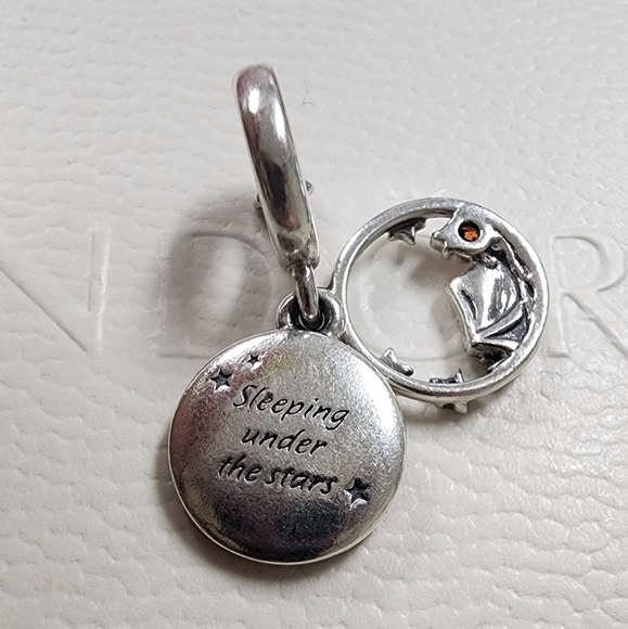 Camping Night Sky Double Dangle Charm - Picture 9 of 9